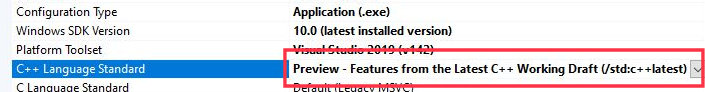 konfiguracja visual studio dla ranges